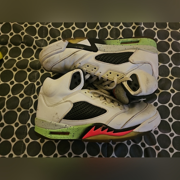 Jordan 5 space jam poison green - Picture 3 of 5